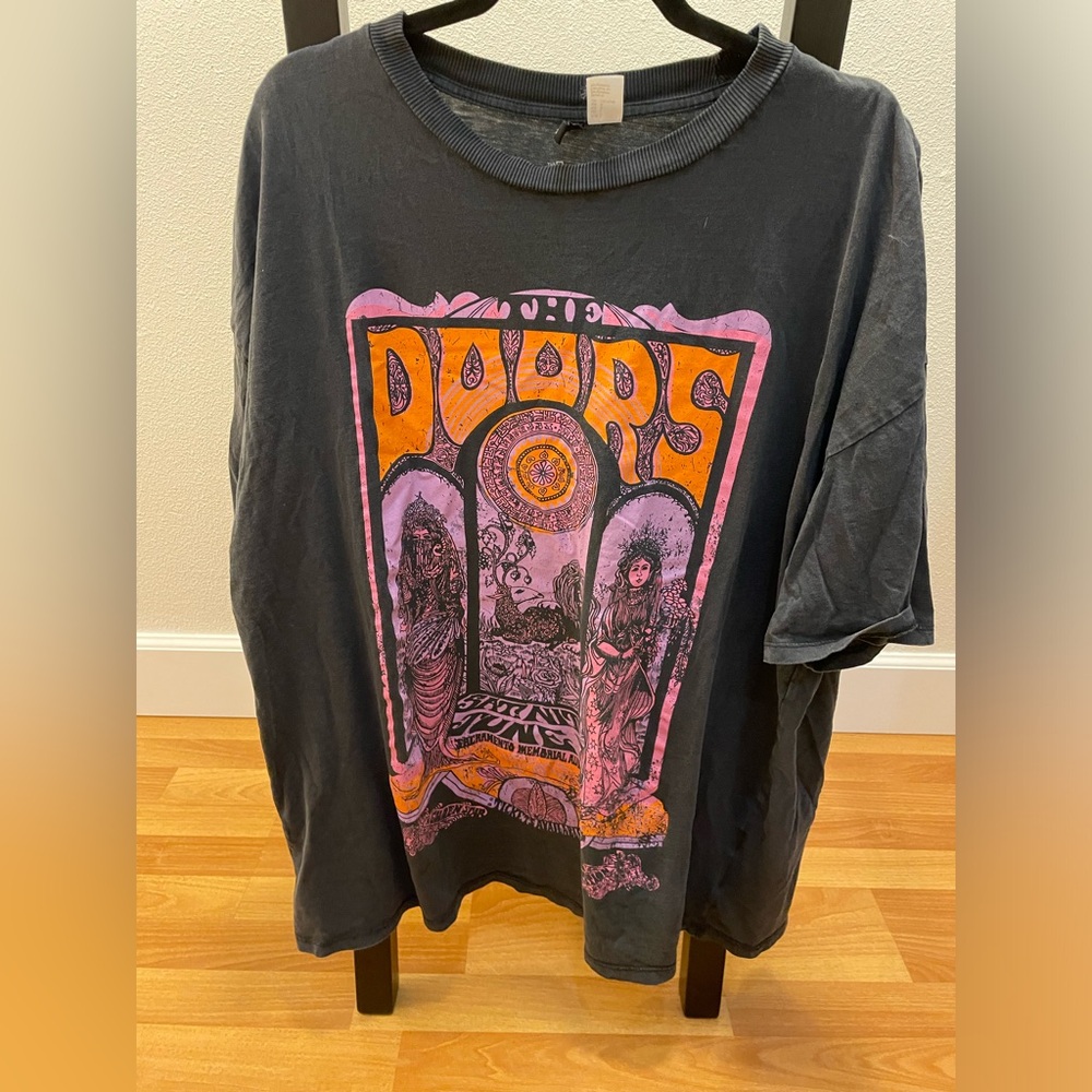 Vintage Graphic T-Shirt with The Doors Print